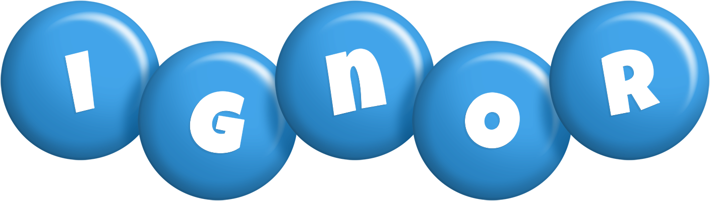 Ignor candy-blue logo
