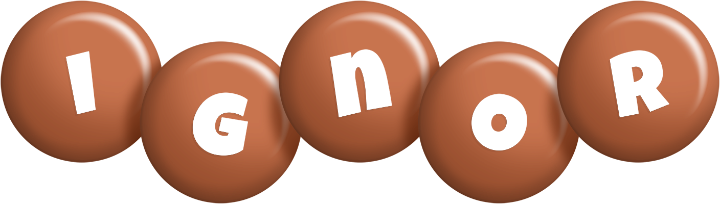 Ignor candy-brown logo
