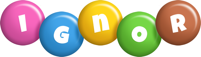 Ignor candy logo