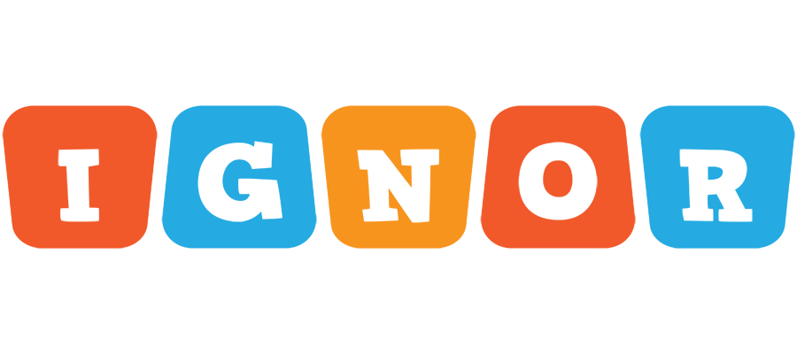 Ignor comics logo