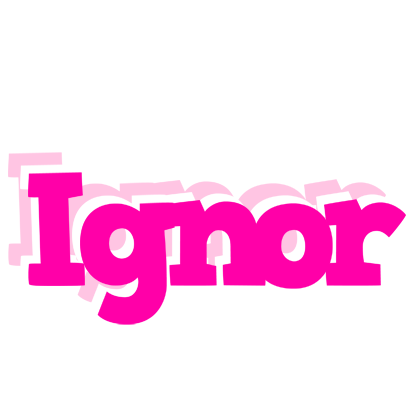Ignor dancing logo