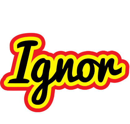Ignor flaming logo
