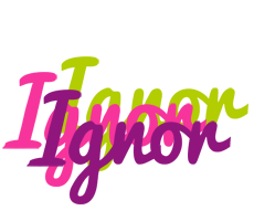 Ignor flowers logo