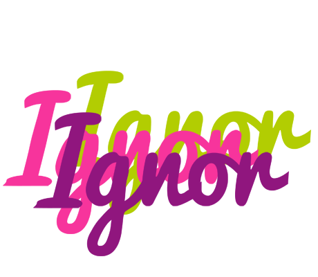 Ignor flowers logo