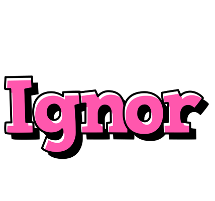 Ignor girlish logo