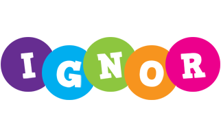 Ignor happy logo