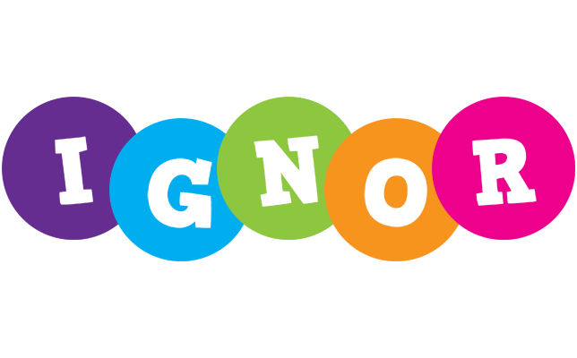 Ignor happy logo