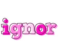 Ignor hello logo