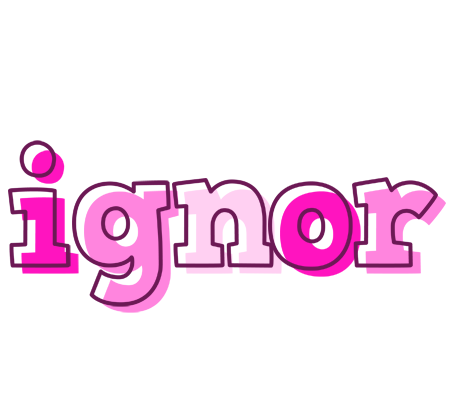 Ignor hello logo