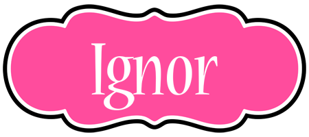 Ignor invitation logo
