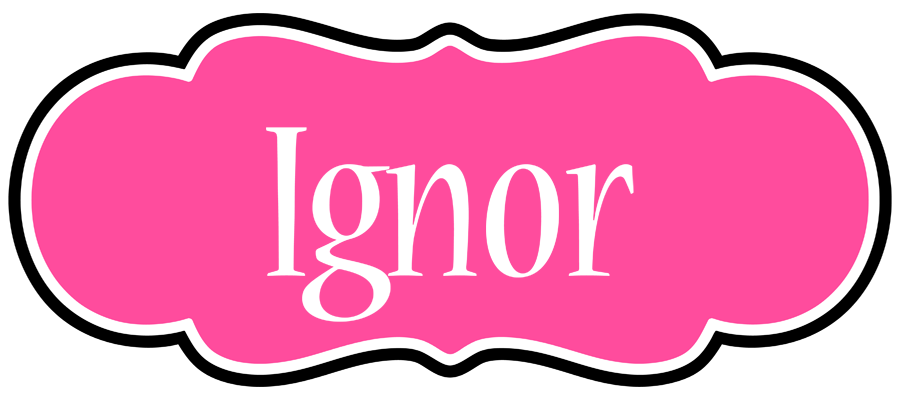 Ignor invitation logo