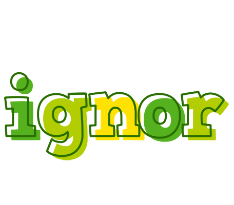 Ignor juice logo