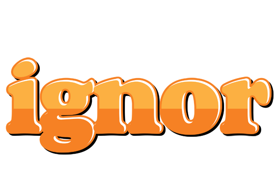 Ignor orange logo