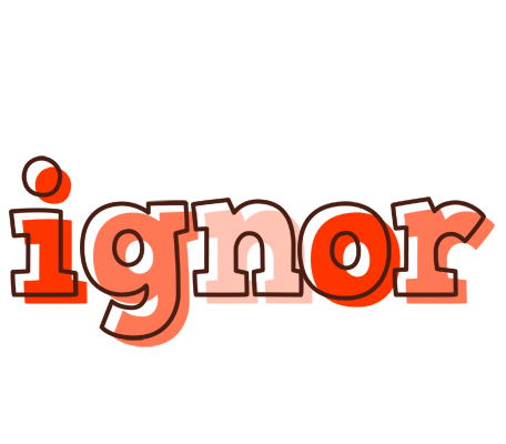 Ignor paint logo
