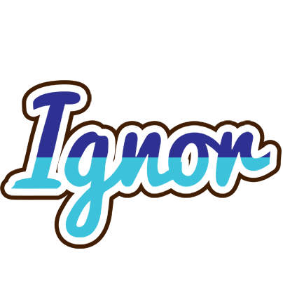 Ignor raining logo