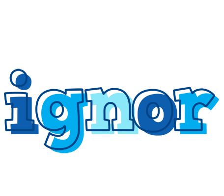 Ignor sailor logo