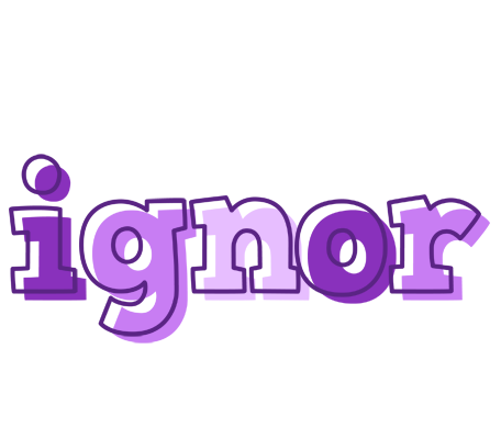 Ignor sensual logo