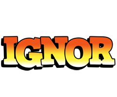 Ignor sunset logo