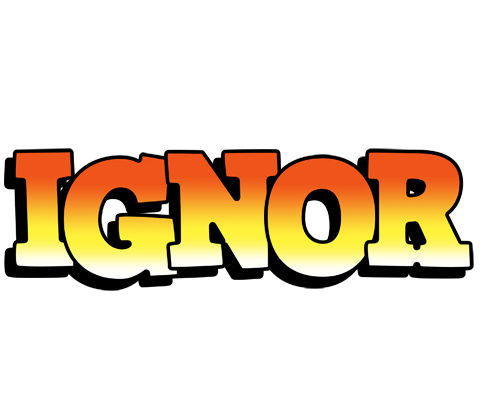 Ignor sunset logo