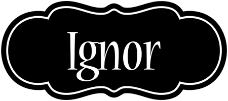 Ignor welcome logo