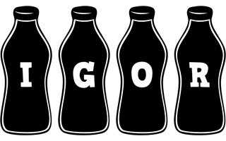 Igor bottle logo