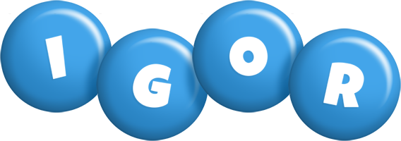 Igor candy-blue logo