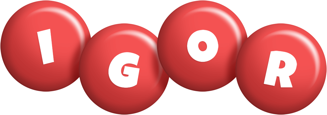 Igor candy-red logo