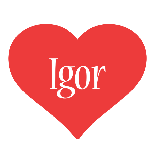 Igor love logo