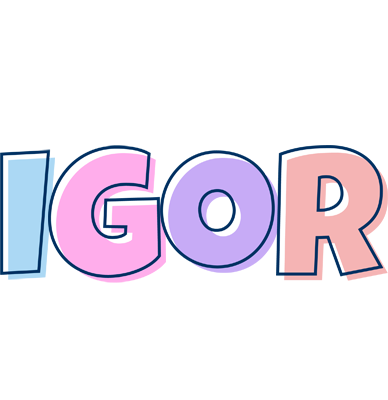 Igor pastel logo