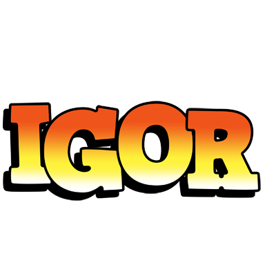 Igor sunset logo