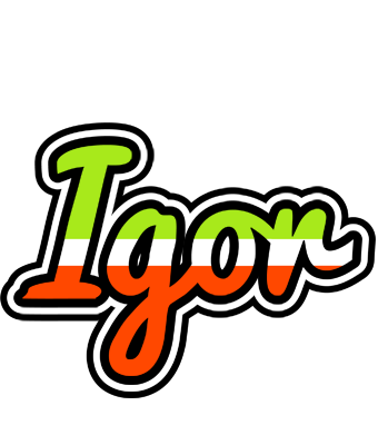 Igor superfun logo