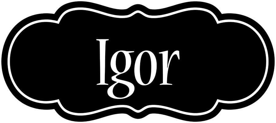 Igor welcome logo