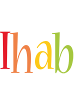 Ihab birthday logo