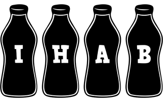 Ihab bottle logo