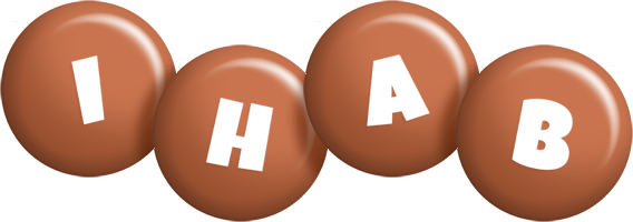 Ihab candy-brown logo