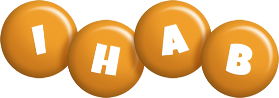 Ihab candy-orange logo