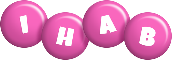 Ihab candy-pink logo