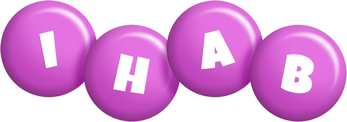 Ihab candy-purple logo