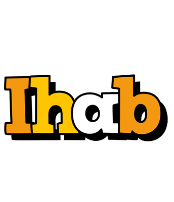 Ihab cartoon logo