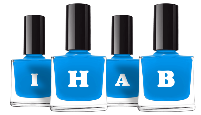 Ihab glossy logo