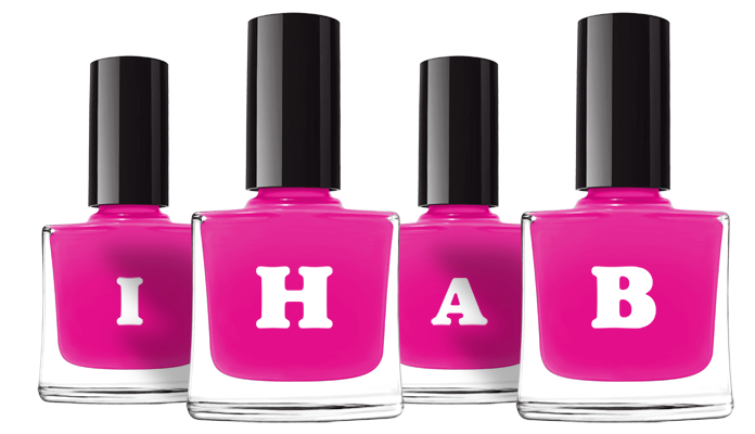 Ihab nails logo