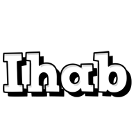 Ihab snowing logo