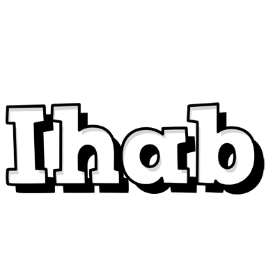 Ihab snowing logo