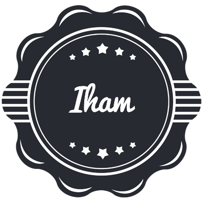 Iham badge logo