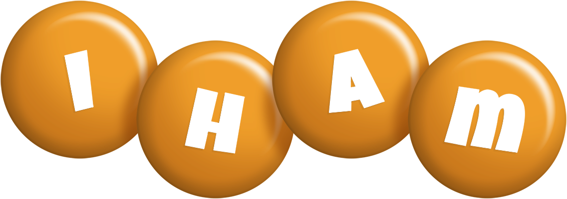 Iham candy-orange logo