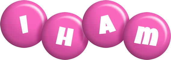 Iham candy-pink logo