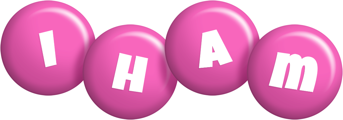 Iham candy-pink logo