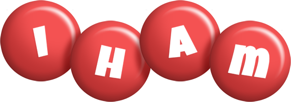 Iham candy-red logo