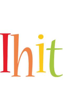 Ihit birthday logo