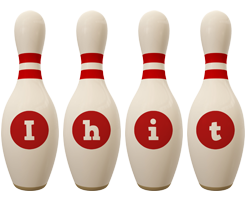 Ihit bowling-pin logo